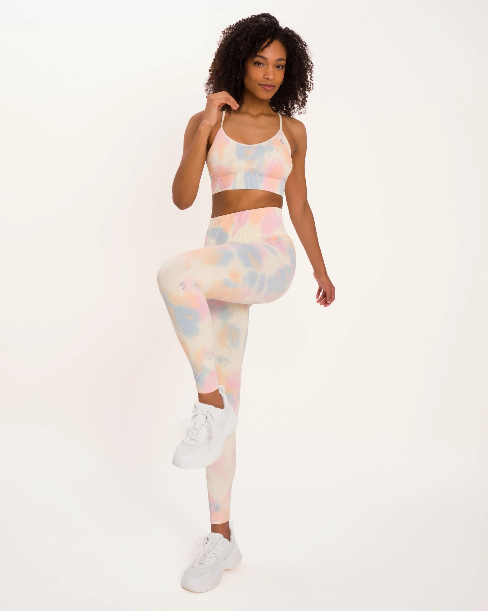Maya Set Light Silky Yellow Tie Dye