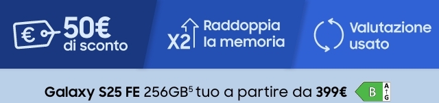 promozioni Galaxy S25 FE