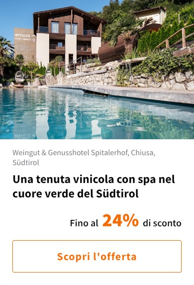 Una tenuta vinicola con spa nel cuore verde del Südtirol