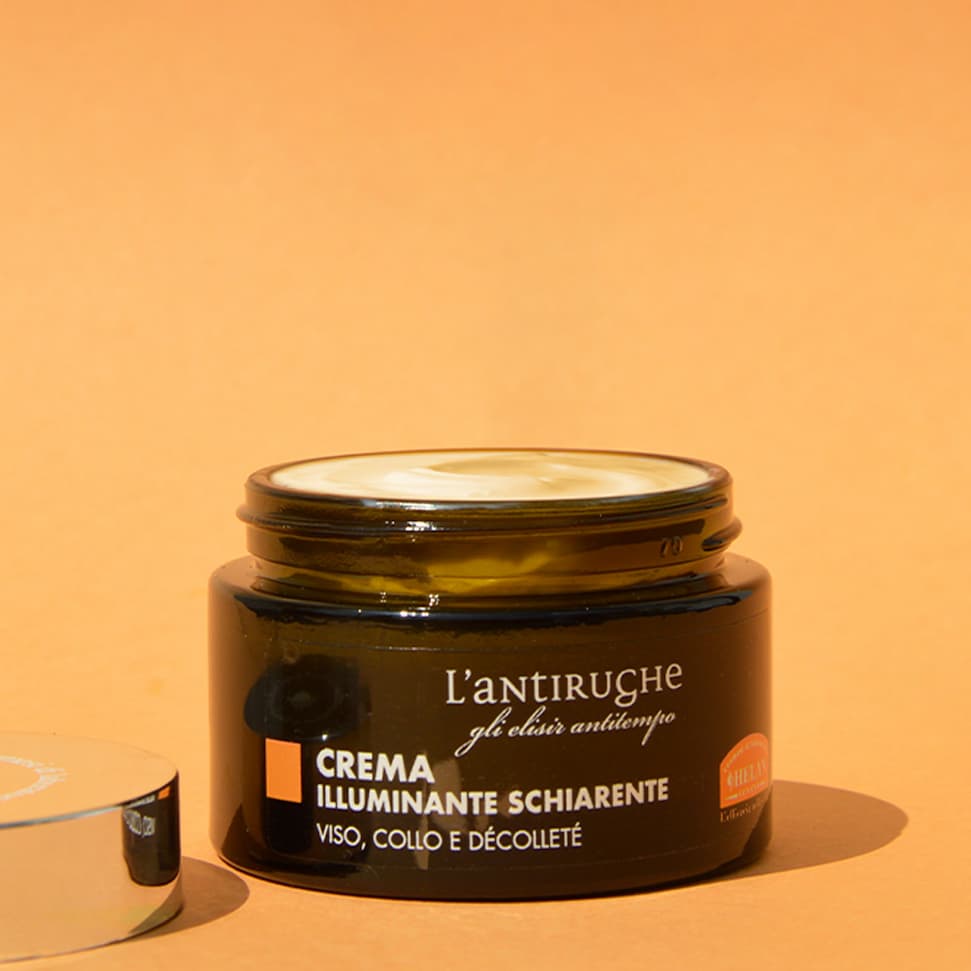 Crema viso illuminante schiarente