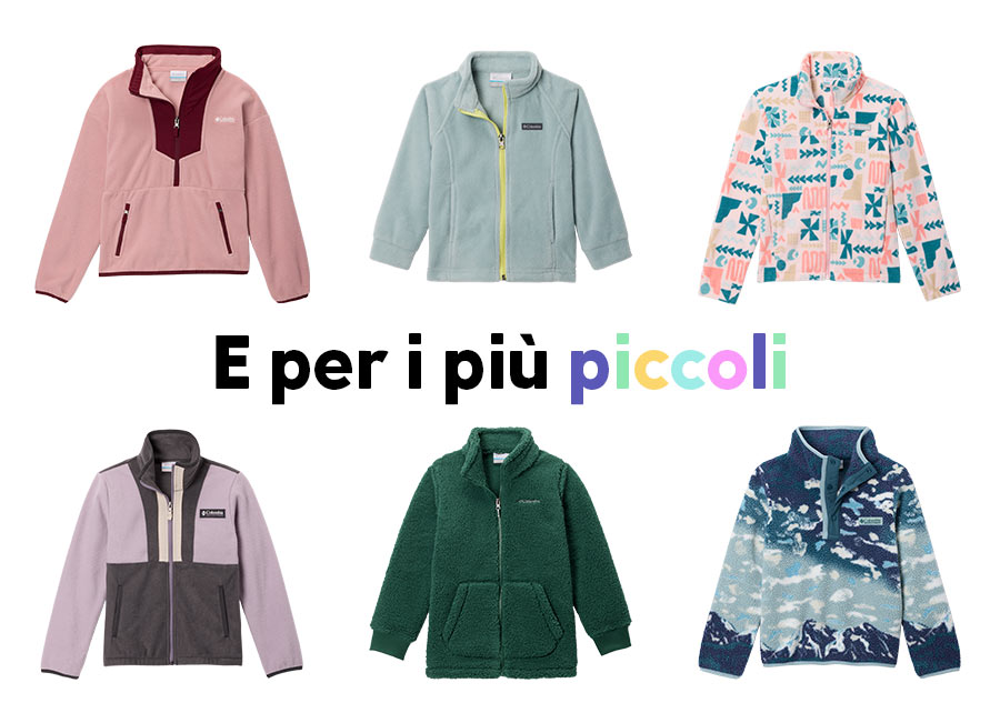 E per i più piccoli