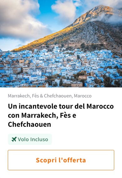 Un incantevole tour del Marocco con Marrakech, Fès e Chefchaouen