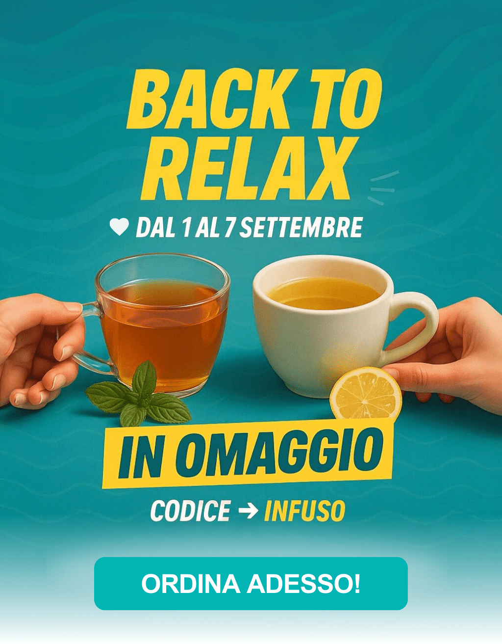 Infuso in omaggio