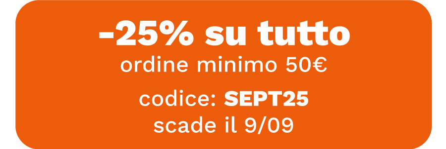 -25% su tutto