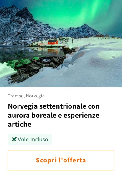Norvegia settentrionale con aurora boreale e esperienze artiche