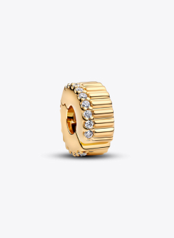Ribbed Clip Charm
