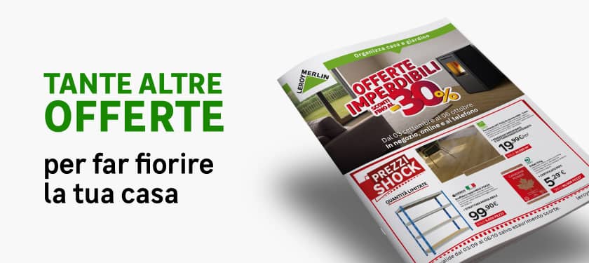 tante offerte per far fiorire casa - volantino