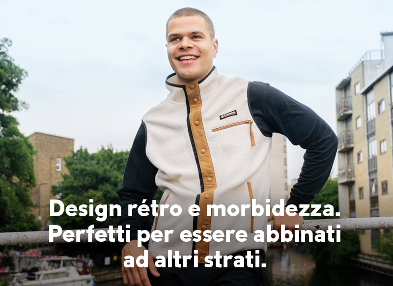 Gilet in pile Helvetia™ da uomo