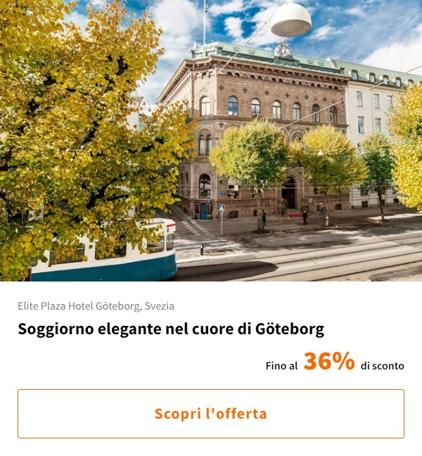Soggiorno elegante nel cuore di Göteborg
