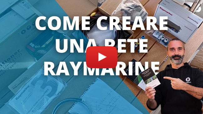 Come Installare una Rete di Strumenti Raymarine: Tutorial Completo per aggiornare Elettronica Barca