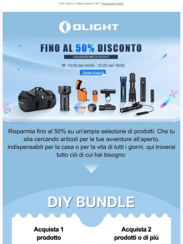 ⏰FINO AL 50% DI SCONTO — OFFERTA IMPERDIBILE