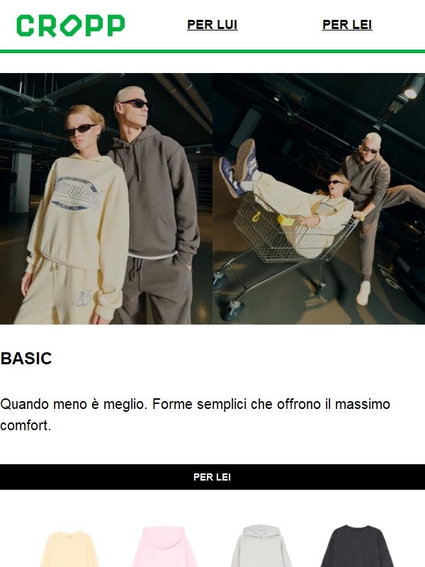 Scopri la collezione BASIC 👈