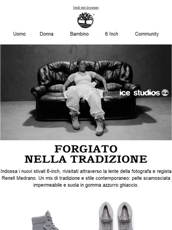 Timberland e Ice Studios