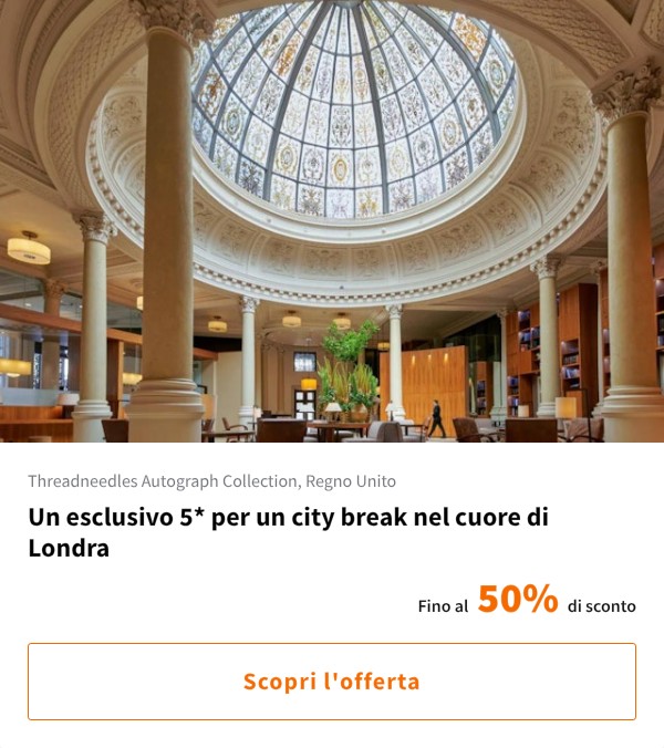 Un esclusivo 5* per un city break nel cuore di Londra