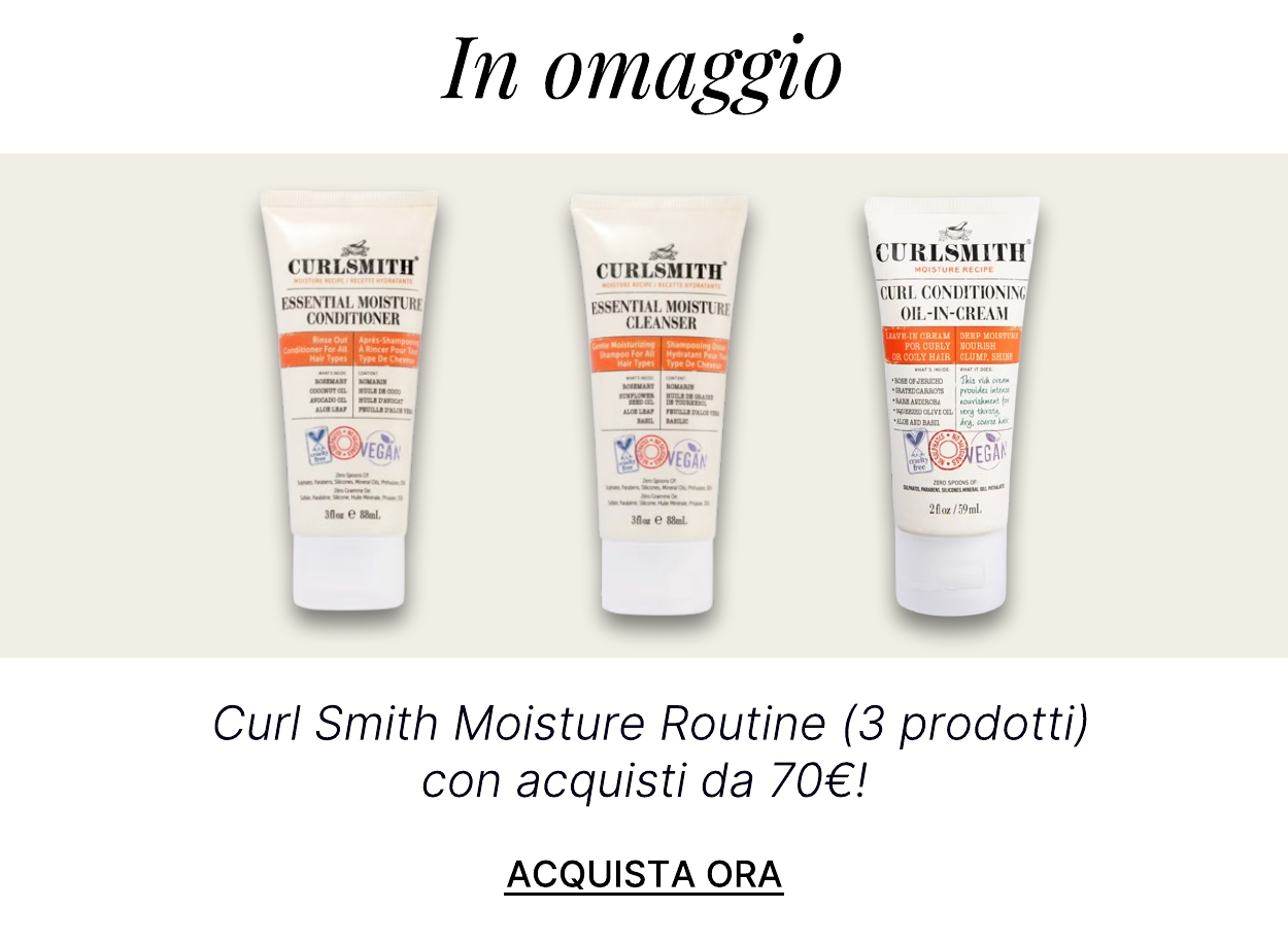 in omaggio curl smith moisture routine