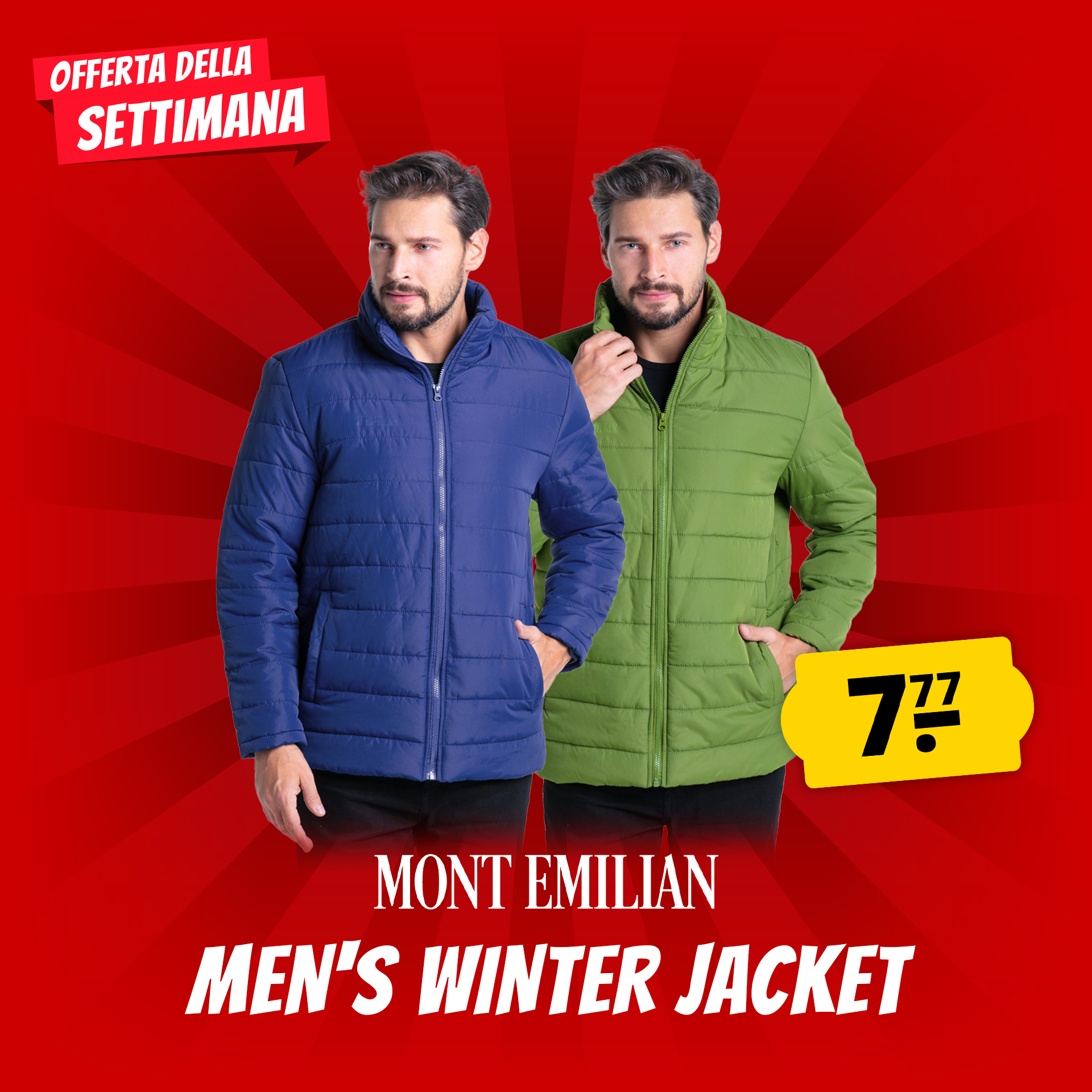 Mont Emilian tignes uomo giacca invernable