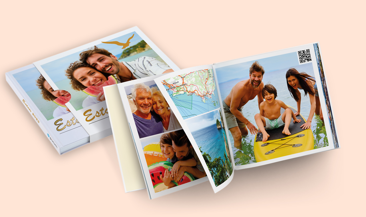 Fotolibro Pixum quadrato personalizzato
