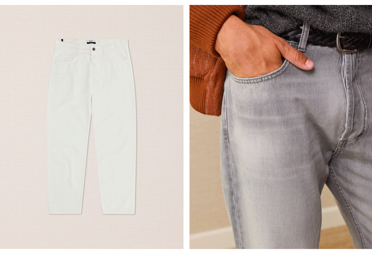 I nostri jeans in denim 100% cotone: 