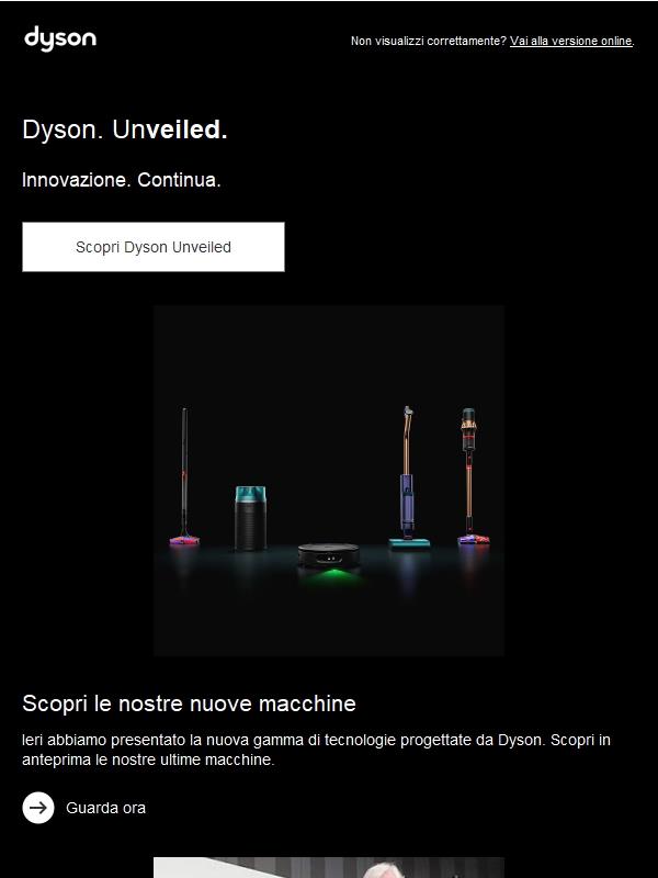 Dyson. Unveiled.