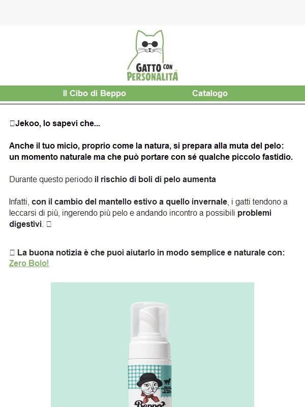 Addio ai boli di pelo!