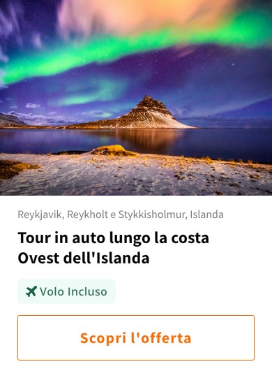 Tour in auto lungo la costa Ovest dell&#x27;Islanda