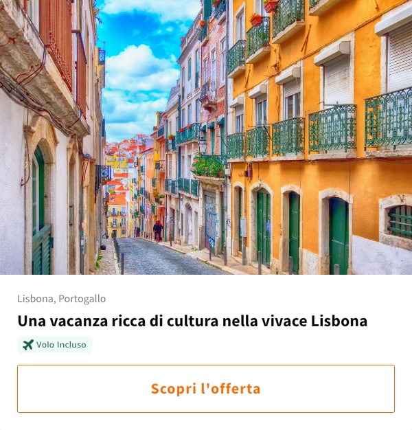 Una vacanza ricca di cultura nella vivace Lisbona
