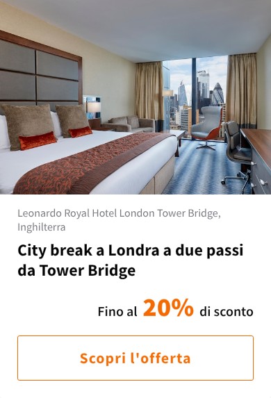 City break a Londra a due passi da Tower Bridge