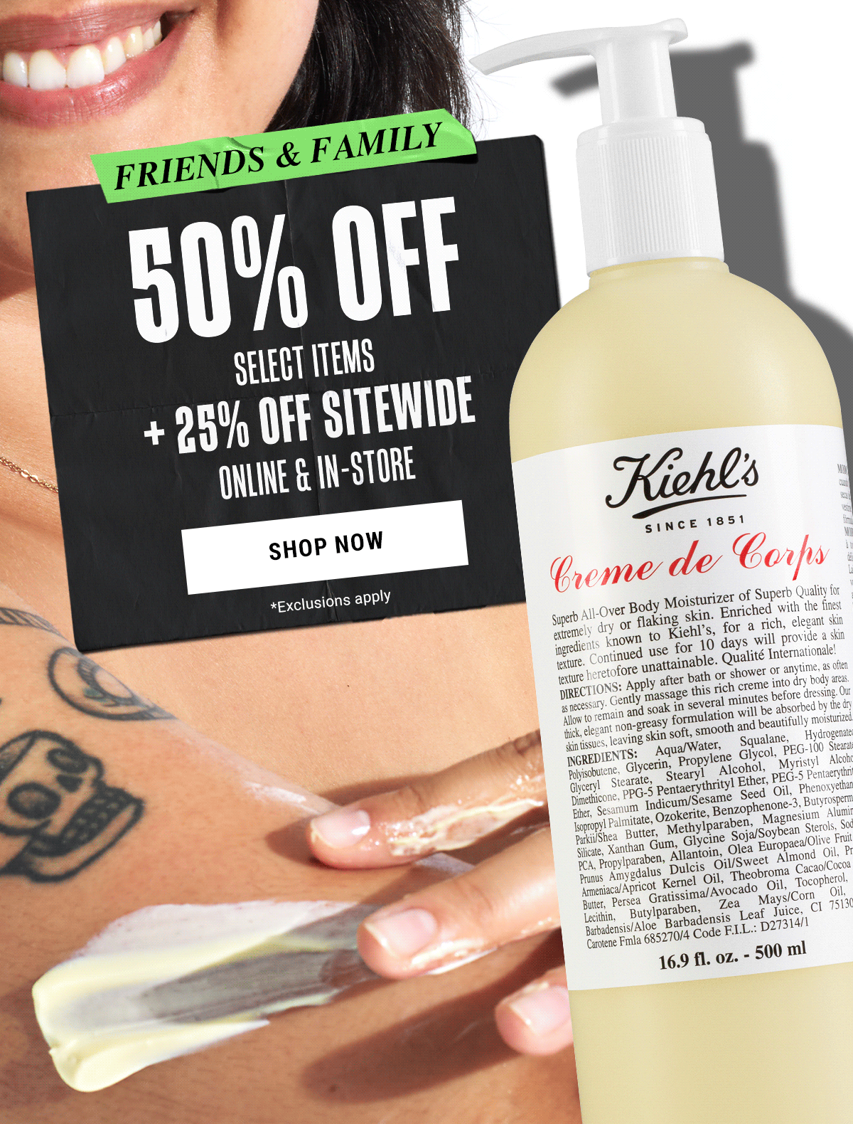 50% Off Select Items