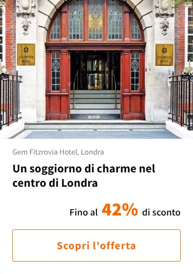 Un soggiorno di charme nel centro di Londra