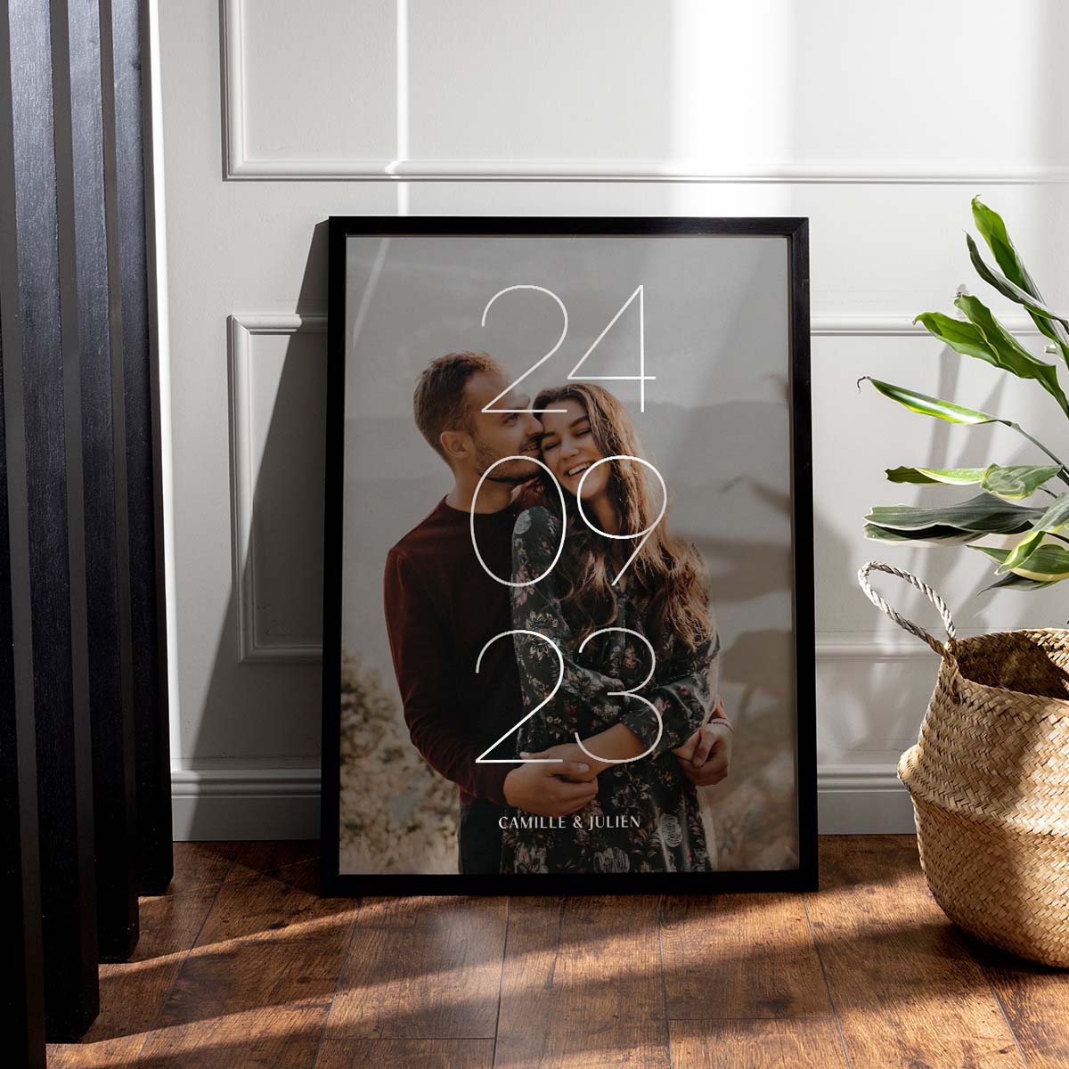 Image of Poster Personalizzato con Data e Nome