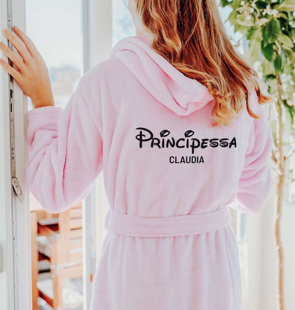 Image of Accappatoio Principessa Personalizzabile 