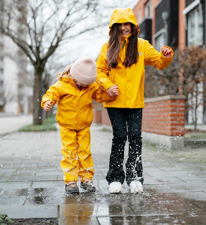 Kids' rainwear