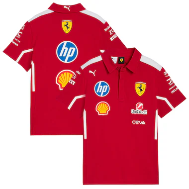 Polo Scuderia Ferrari 2025 Team
