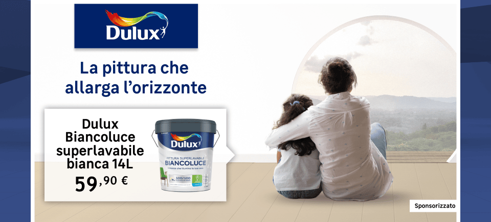 dulux biancoluce - la pittura che allarga l'orizzonte