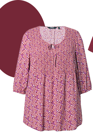 Blusa a punto smock