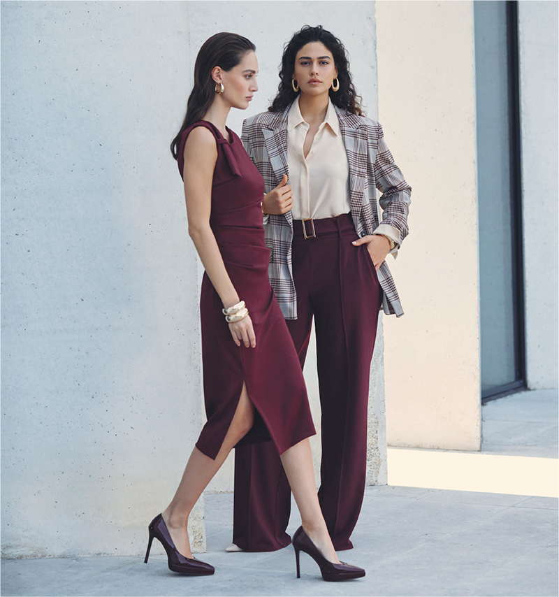 Giacca Curvy Check