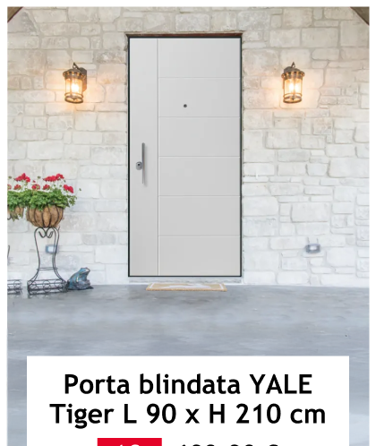 porta blindata YALE TIGER
