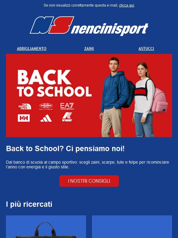 Rientro a scuola? Ecco quello che ti serve