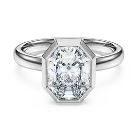 Anello con castone Octagon