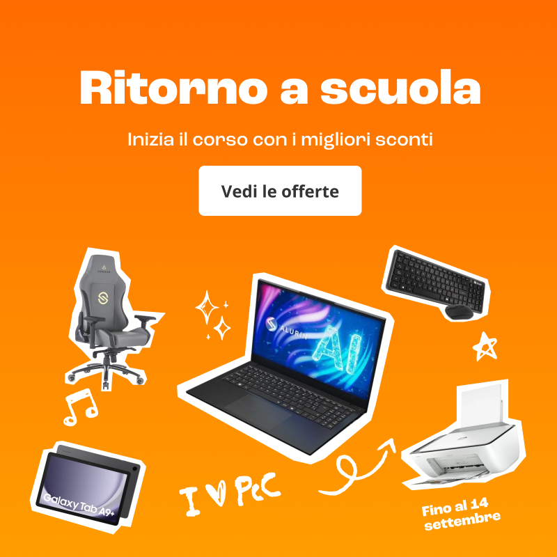 Ritorno a scuola: solo questa settimana prezzi unici