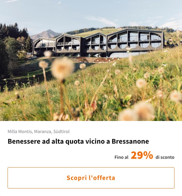 Benessere ad alta quota vicino a Bressanone