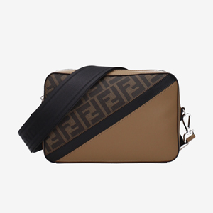 Fendi Crossbody Bags Men Fabric  Brown/Tobacco