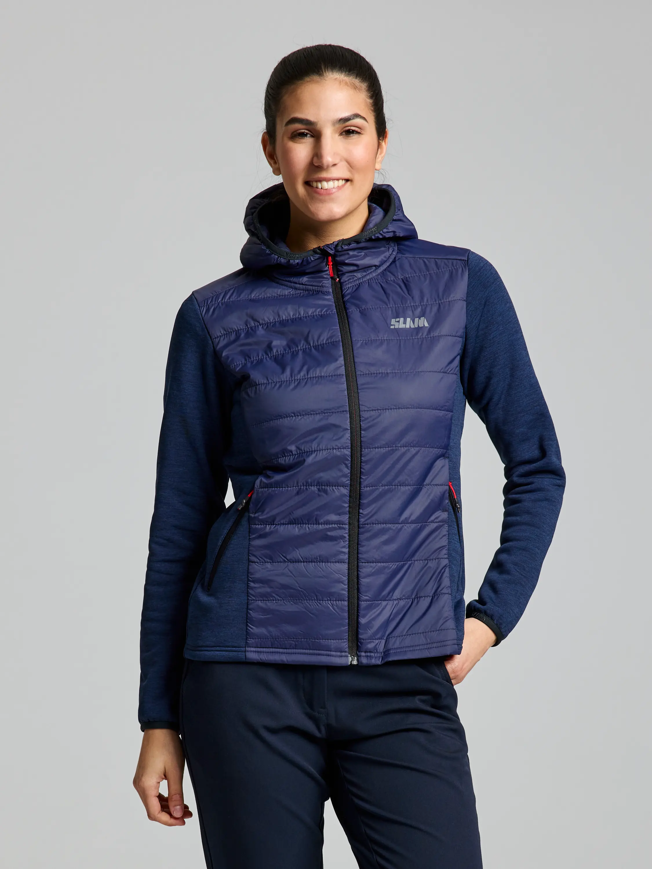 ACTIVE WOMAN HYBRID FLEECE CL