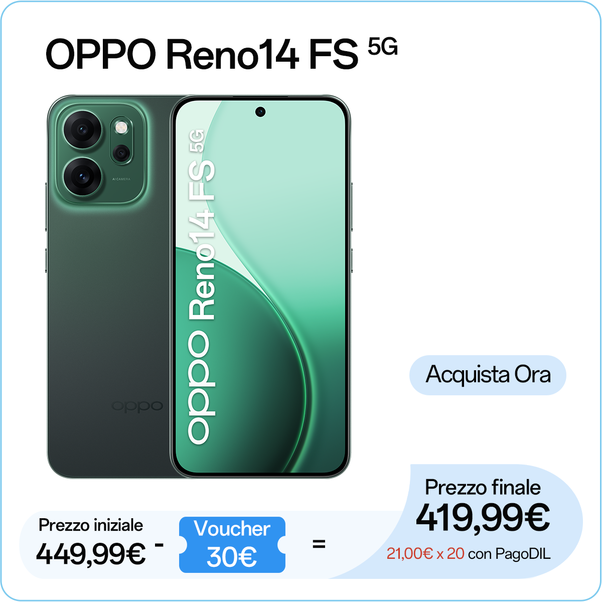 OPPO Reno14 FS 5g