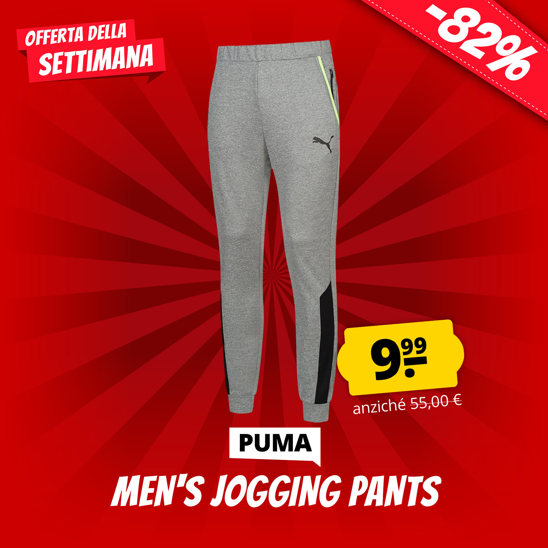 Puma RTG knit pants uomo pantaloni della tuta