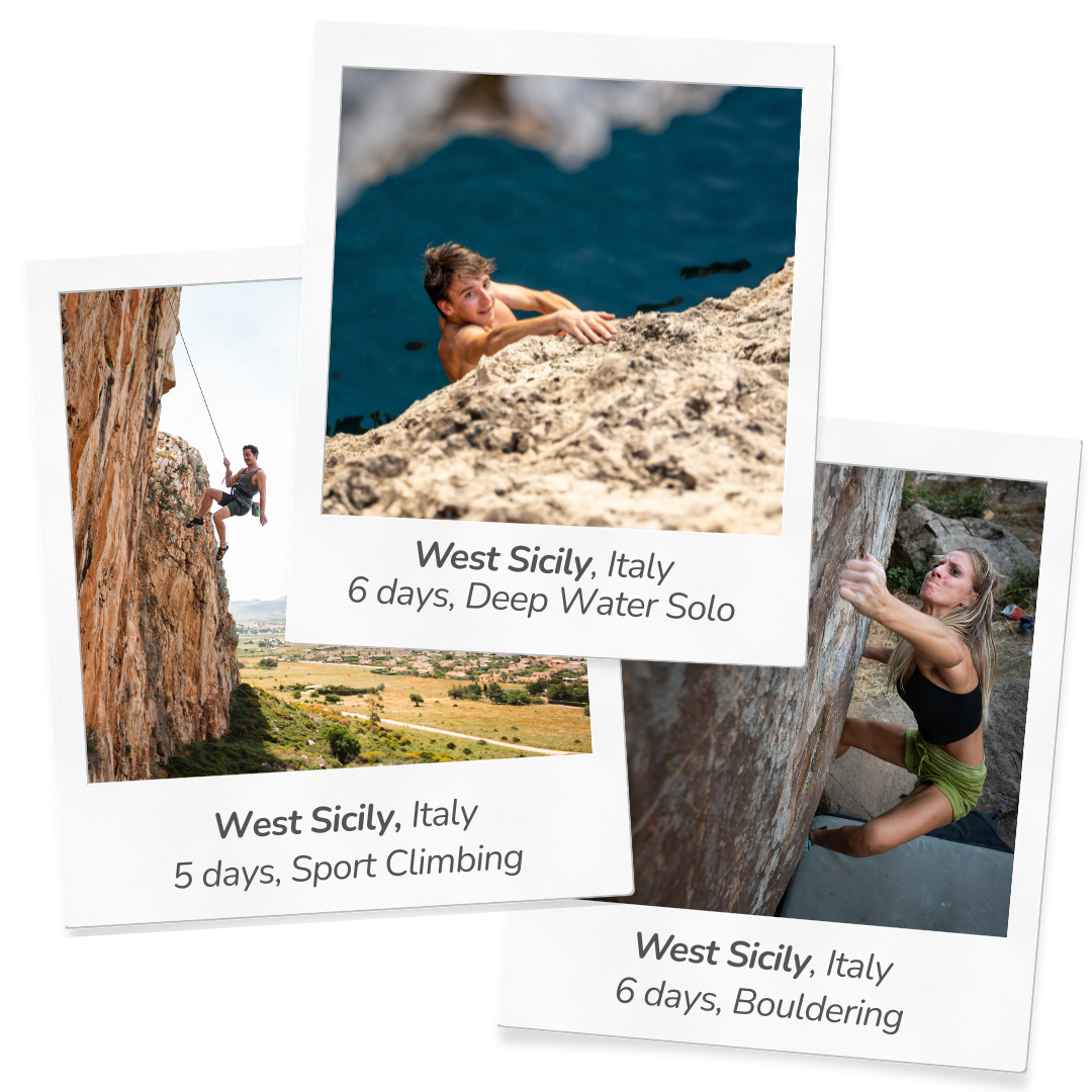 SICILY ROCK CLIMBING DEPARTURES