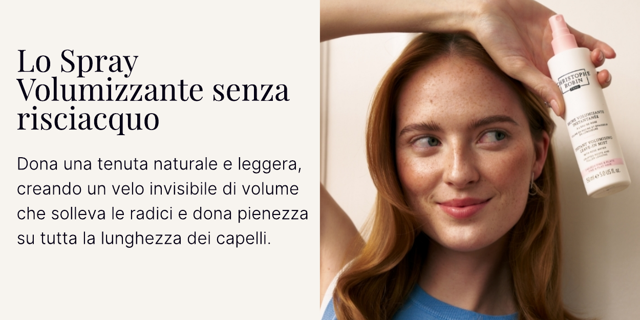 Christophe Robin spray volumizzante con estratti di rosa 150 ml