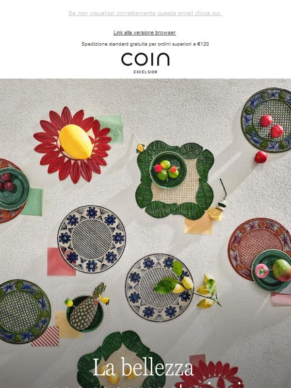 Colori e artigianalità per la tua tavola 🌿