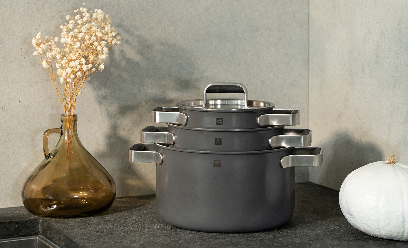 Foto di pentole in cucina