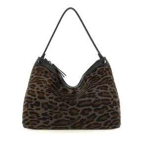 Gabs Borsa a Spalla Trasformabile in Pelle e Cavallino Leopardo